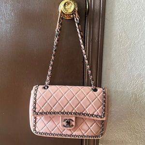 Pink Chanel bag